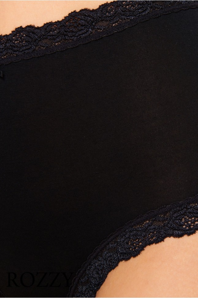 Трусы макси Nina Von C Cosy 1616058499 черный (уп.3шт.) 