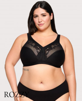 Бюстгальтер минимайзер без косточек Glamorise GI1003 черный