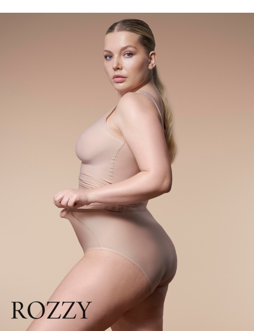 Трусы классика one-size Julimex Flexi-One Maxi Plus Size бежевый