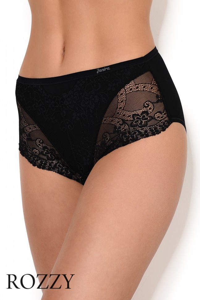 Трусы макси хлопковые Janira Charm Cotton 31688 черный
