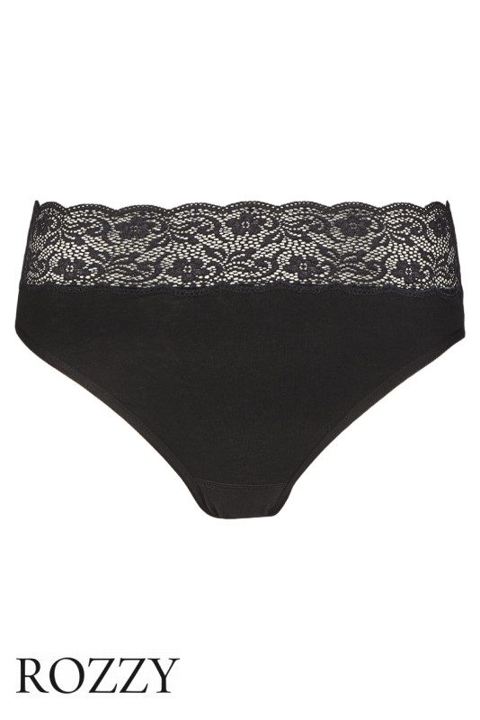 Трусы классика хлопковые Nina Von C 4020809 черный