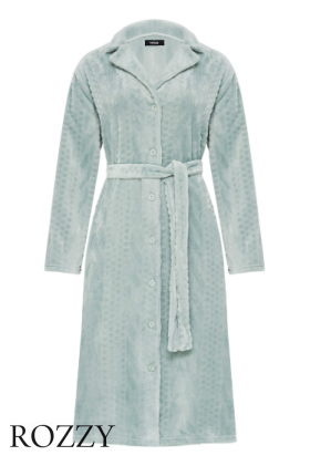 Халат флисовый Bisbigli 88728 зеленый