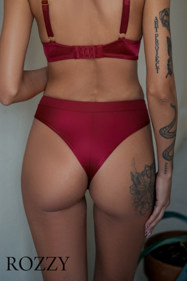 Трусы бразильяна Kris Line Rubin рубиновый