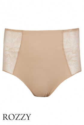 Трусы макси корректирующие хлопковые Nina Von C Cotton Shape 45180951 карамельный