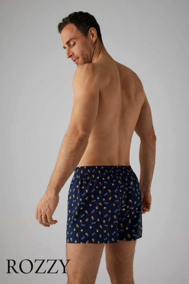 Трусы боксеры мужские Ysabel Mora 20348 темно-синий