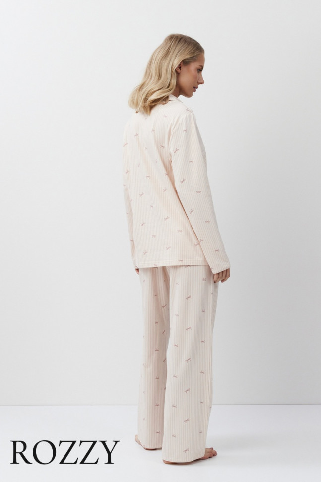 Пижама Aruelle Yvette персиковый