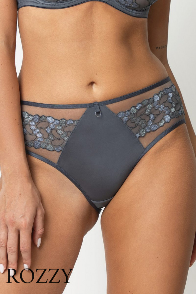 Трусы слипы Subtille Genrietta графитовый