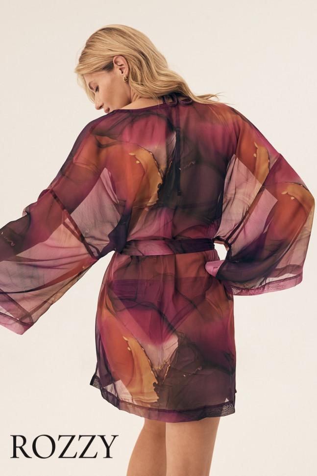 Халат пляжный Esotiq Tango/49X 42422 фиолетовый