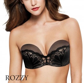 Бюстгальтер страплесс Wonderbra Rifined Glamour W031U черный