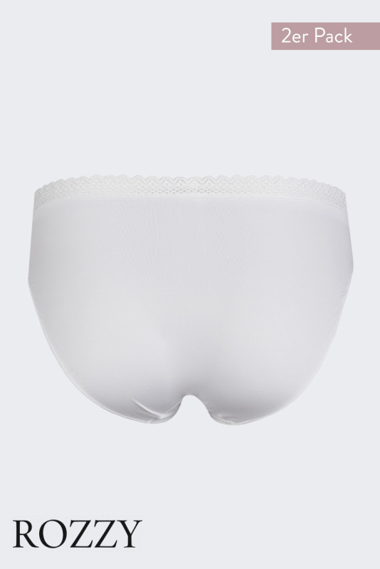 Трусы слипы Nina Von C Multiple Packs 552098399 белый (уп.2шт.)