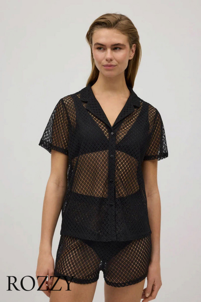 Рубашка пляжная Ysabel Mora 86175 черный