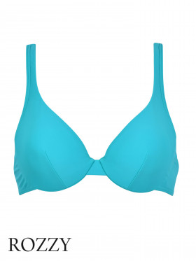 Бюстгальтер купальный Naturana 77060 синий/бирюзовый Ф