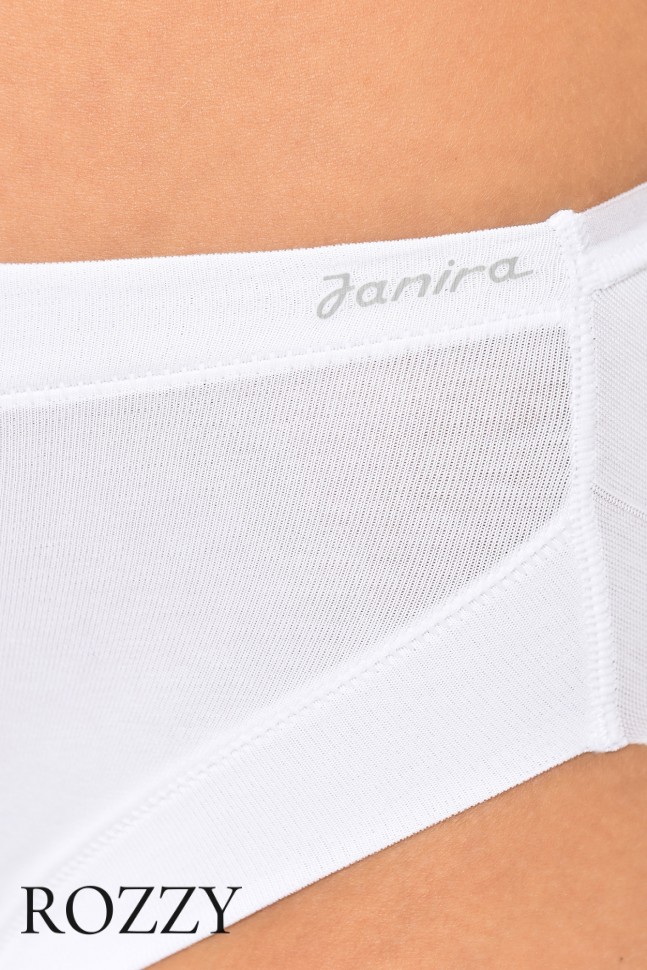 Трусы классика хлопковые Janira Cotton Band 31862 белый