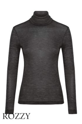 Водолазка шерстяная Madiva Zoe ML антрацит (100)