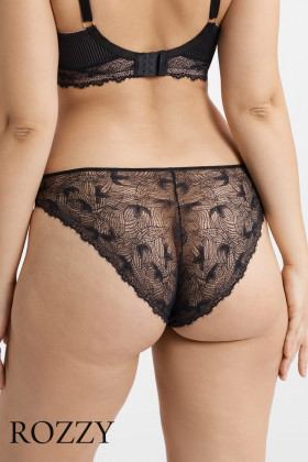 Трусы слипы Esotiq Kyoko 40522 черно-бежевый