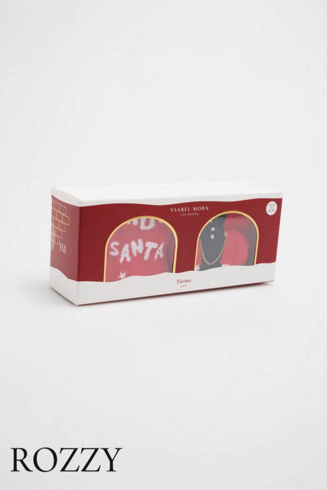 Носки мужские Ysabel Mora 22965 красный (уп.2шт.)