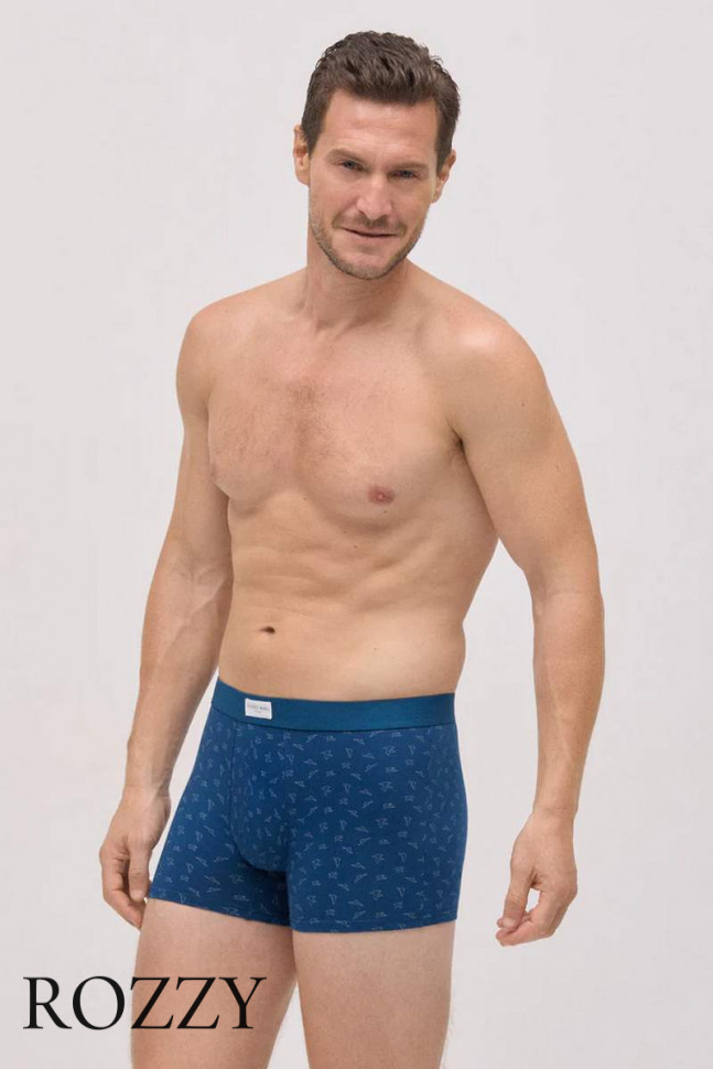 Трусы шорты мужские Ysabel Mora 20422 синий/серый (уп.2шт.)