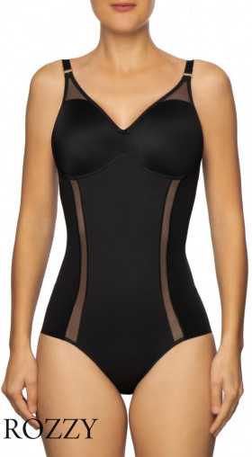 Боди корректирующее без косточек Felina Divine Vision 250222 черный Ф