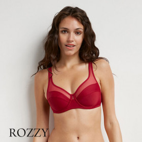 Бюстгальтер DIM Generous Classic 3983 красное вино
