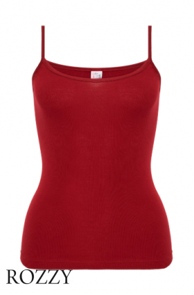 Майка хлопковая Nina Von C Daily 77310114 бордовый