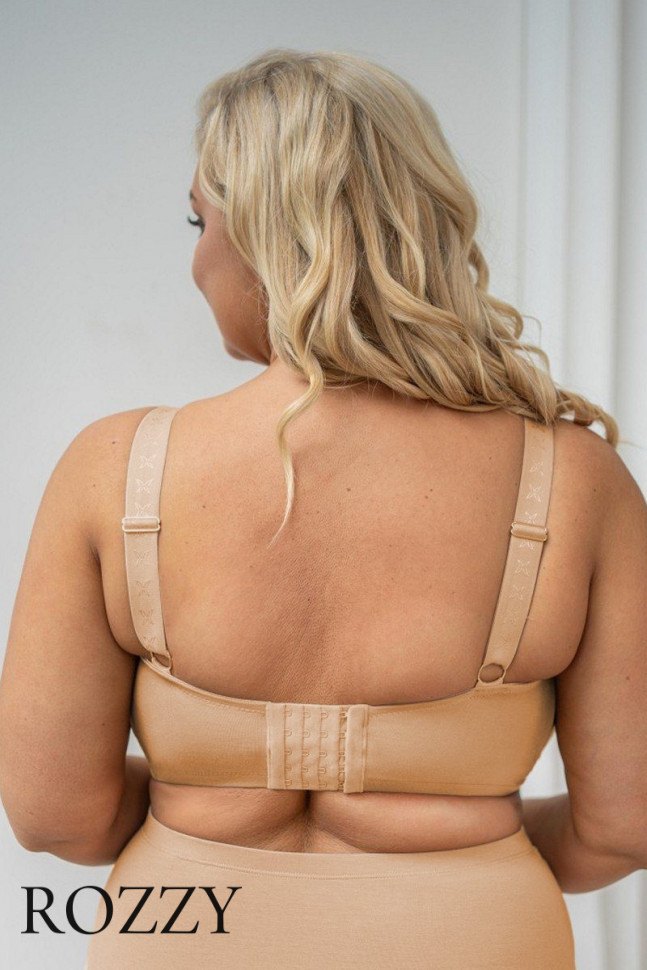 Бюстгальтер без косточек Kris Line Marcella Coffee бежевый