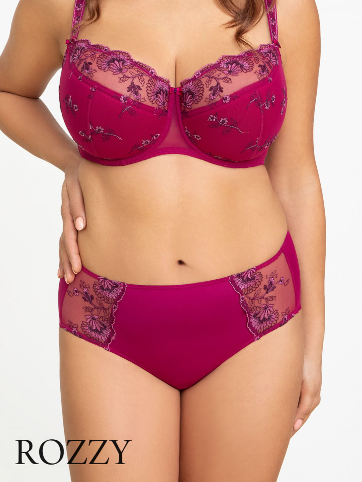 Трусы классика обрезные Corin Frida 03726 фуксия