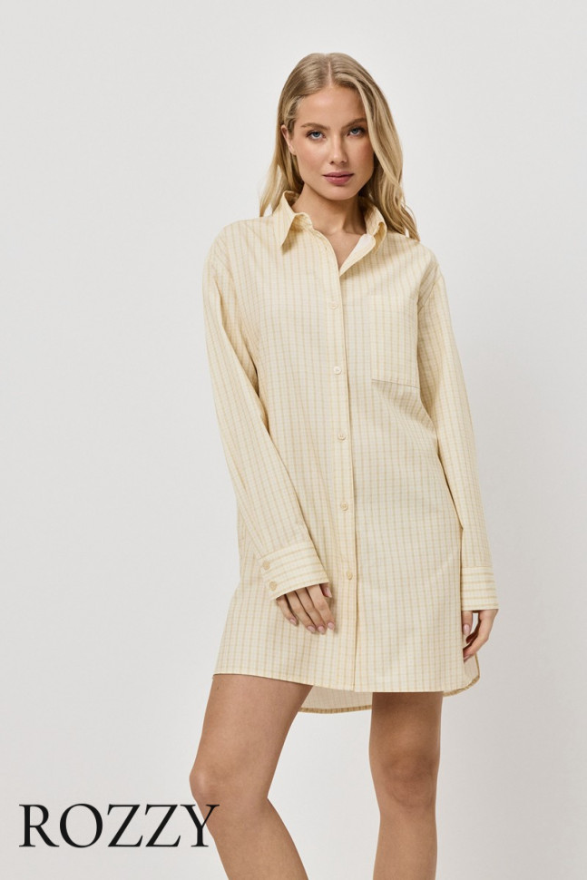 Сорочка Aruelle Halo светло-желтый