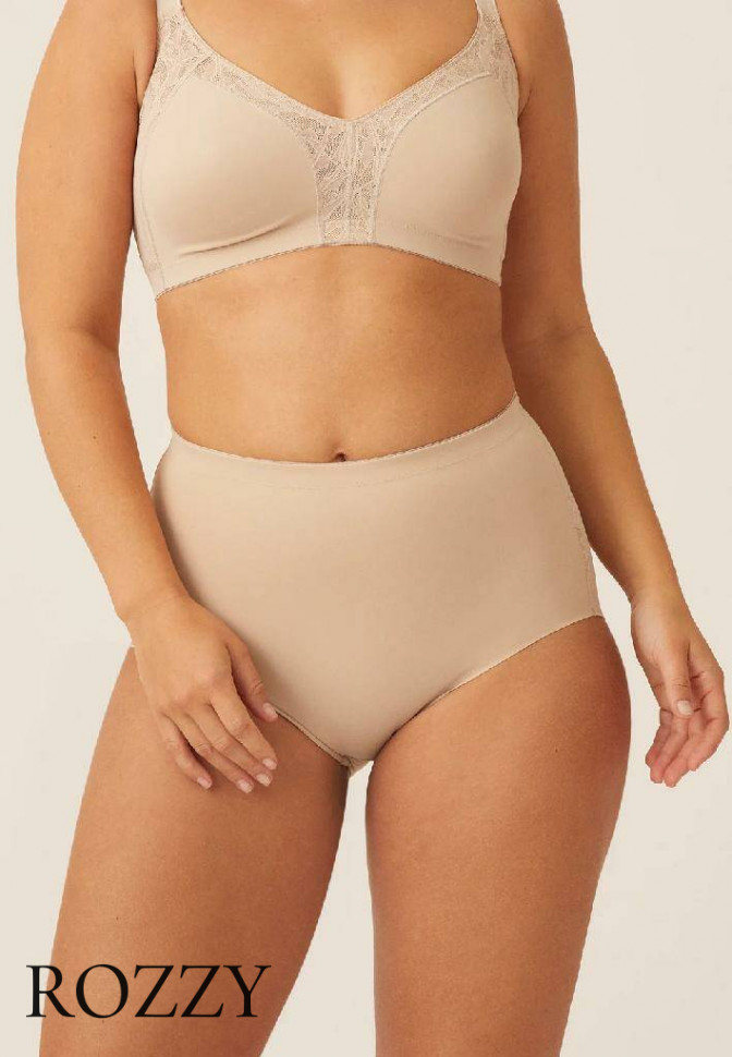 Трусы макси корректирующие Naturana Shaping Powerlace 4690 бежевый К