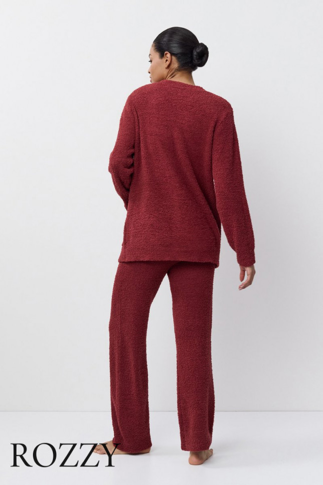 Костюм домашний Aruelle Merry Set Soft бургундское вино