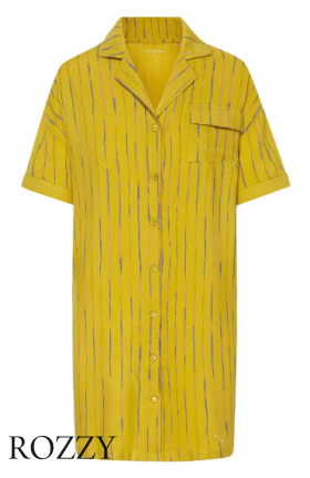 Сорочка Naturana Summer Break 46073 желтый/мультиколор К