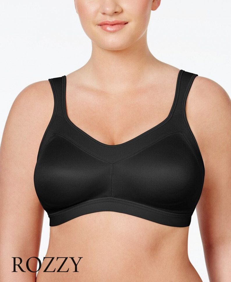 Бюстгальтер спортивный без косточек Playtex 4159 черный