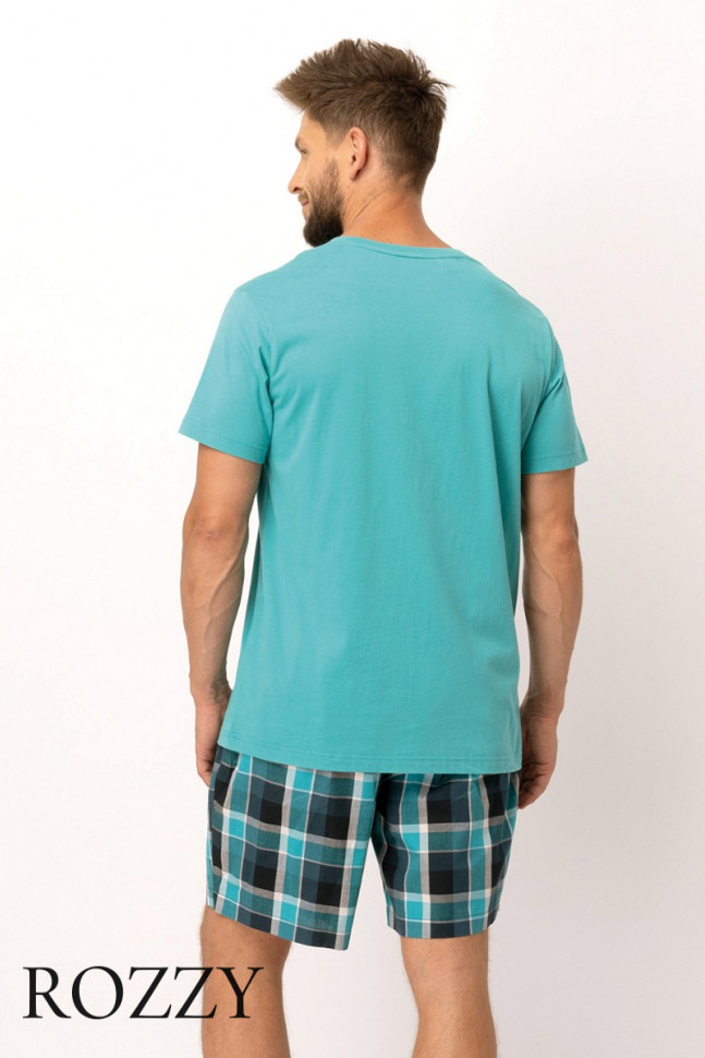 Пижама мужская Key MNS 630 бирюзовый