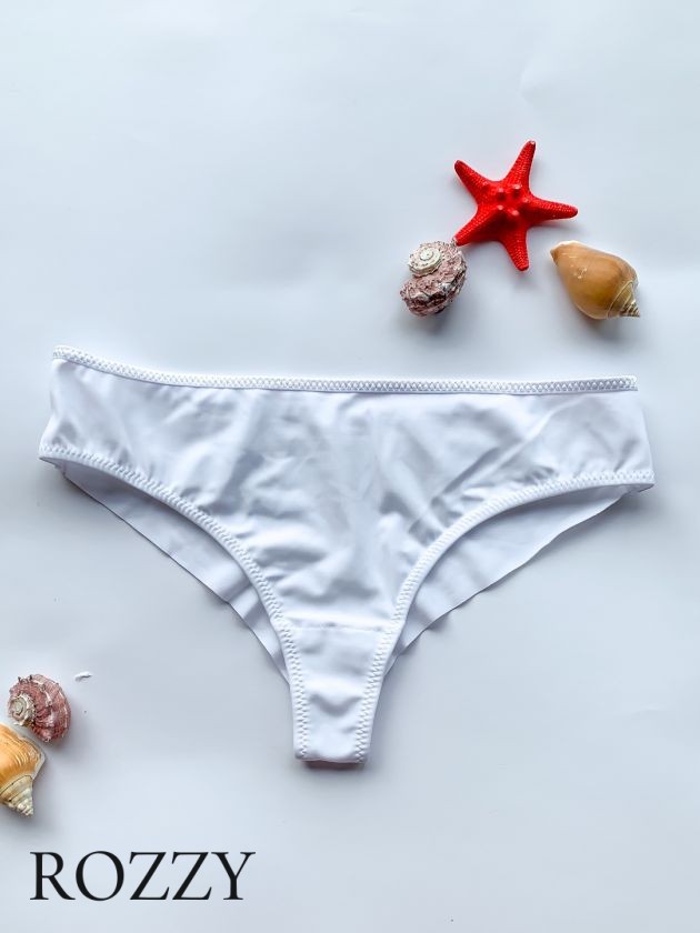 Трусы бразильяна обрезные Corin Virginia 41771 белый