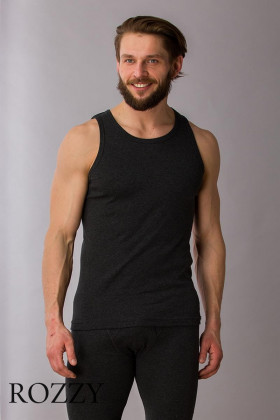 Майка мужская Key MVS 012 графитовый