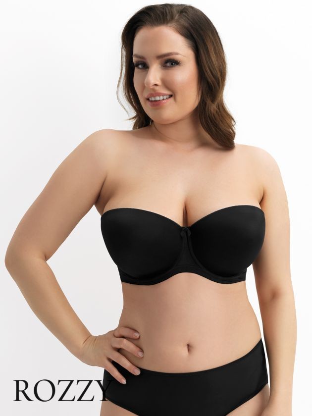 Бюстгальтер балконет трансформер Corin Karolina 25706 черный 