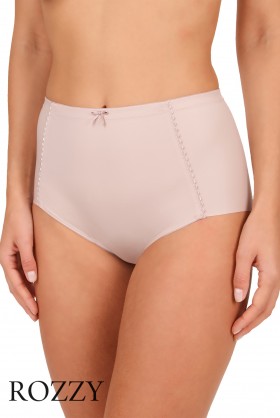 Трусы макси обрезные корректирующие Felina Rhapsody 280210 серо-коричневый К