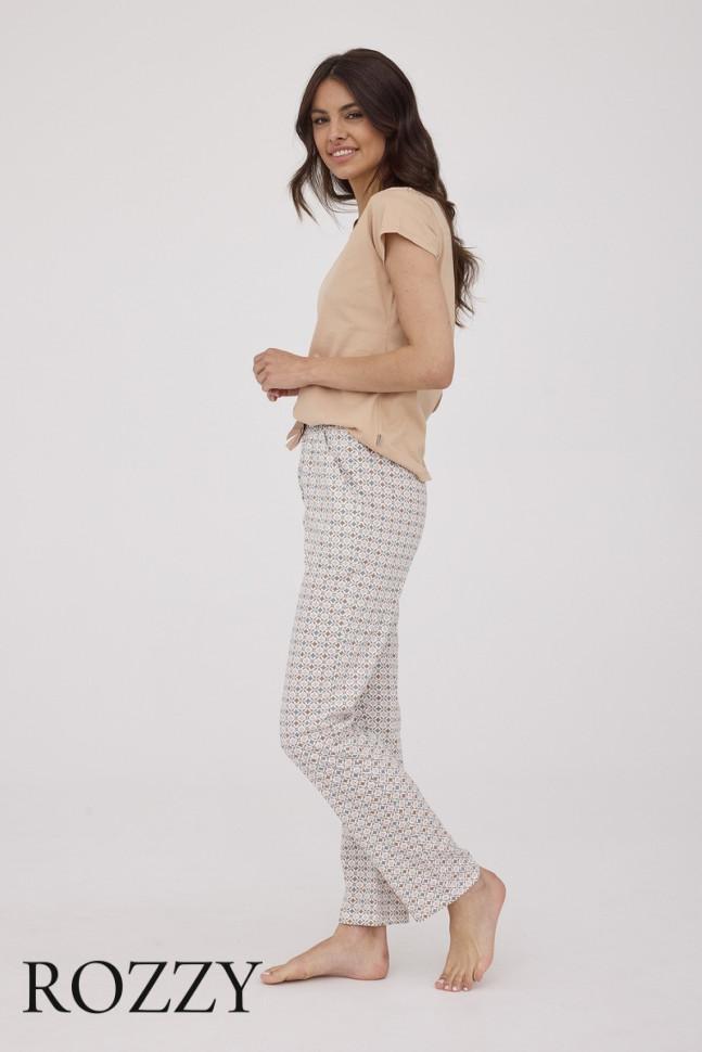 Пижама хлопковая Cornette Bonnie 797 бежевый