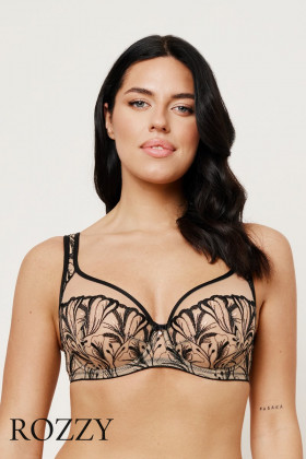 Бюстгальтер фулл-кап Subtille Rebecca Beige/Black бежево-черный