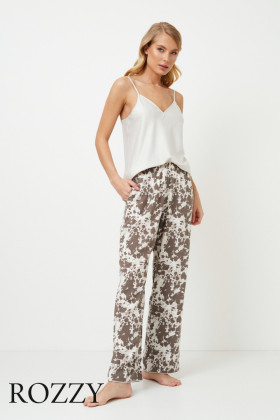 Пижама Aruelle Cinnie латте/молочный