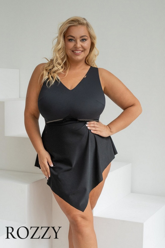 Купальник слитный Kris Line Solar Bodytankini черный