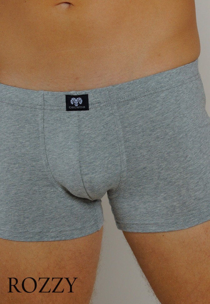 Трусы шорты мужские Ceceba 001819/M-XXL серый (уп.3шт.)
