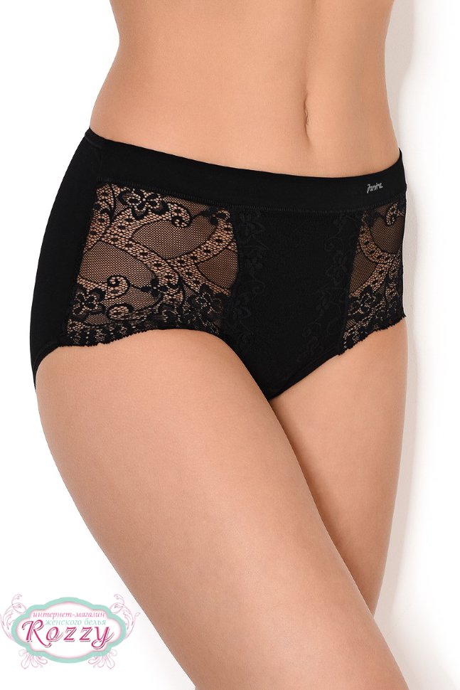 Трусы макси хлопковые Janira 31690 белый, ванильный, песочный, черный