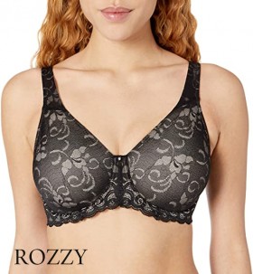 Бюстгальтер минимайзер Maidenform Lilyette LY0977 черный/бежевый