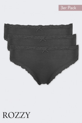 Трусы слипы Nina Von C Cosy 162058499 черный (уп.3шт.)