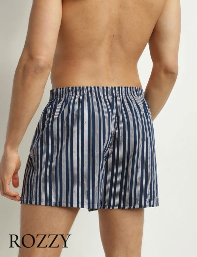 Трусы боксеры мужские DIM 0ARM полоски/индиго (уп.2шт.)