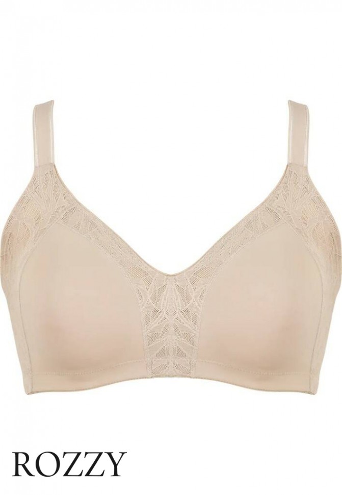 Бюстгальтер минимайзер без косточек Naturana 5390 бежевый К