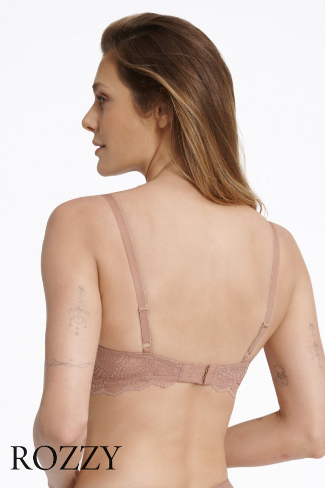 Бюстгальтер пуш-ап Esotiq Song 41108 миндальный