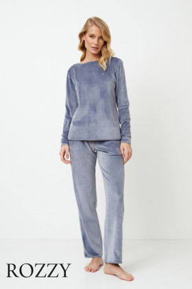 Костюм домашний велюровый Aruelle Francine лаванда