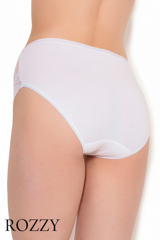 Трусы макси хлопковые Janira Charm Cotton 31688 белый