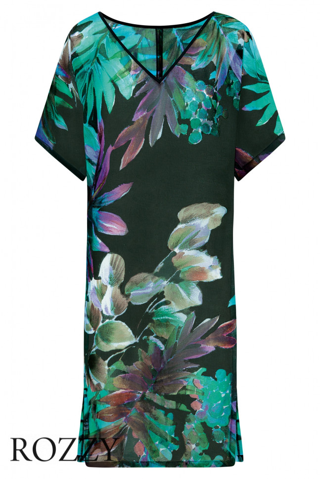 Туника пляжная Naturana 79018 многоцветный Ф